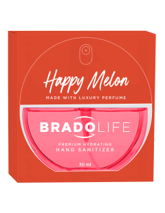 Dezinfectant hidratant pentru mâini Bradolife Premium 30 ml Happy Melon