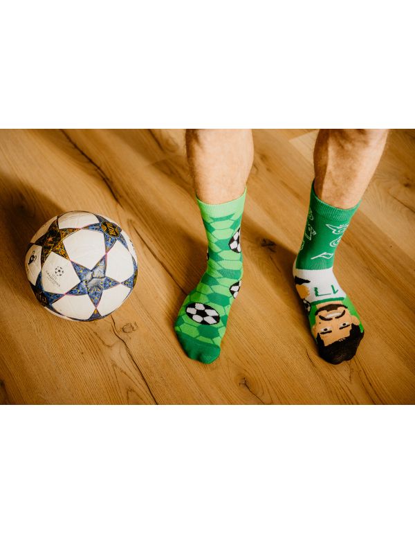 Șosete amuzante de fotbal