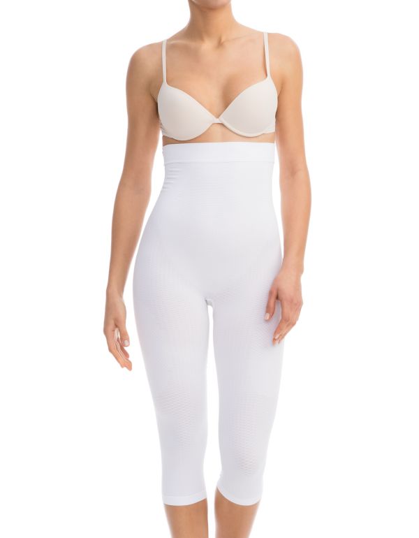 Pantaloni scurți capri push-up modelați cu talie înaltă împotriva celulitei