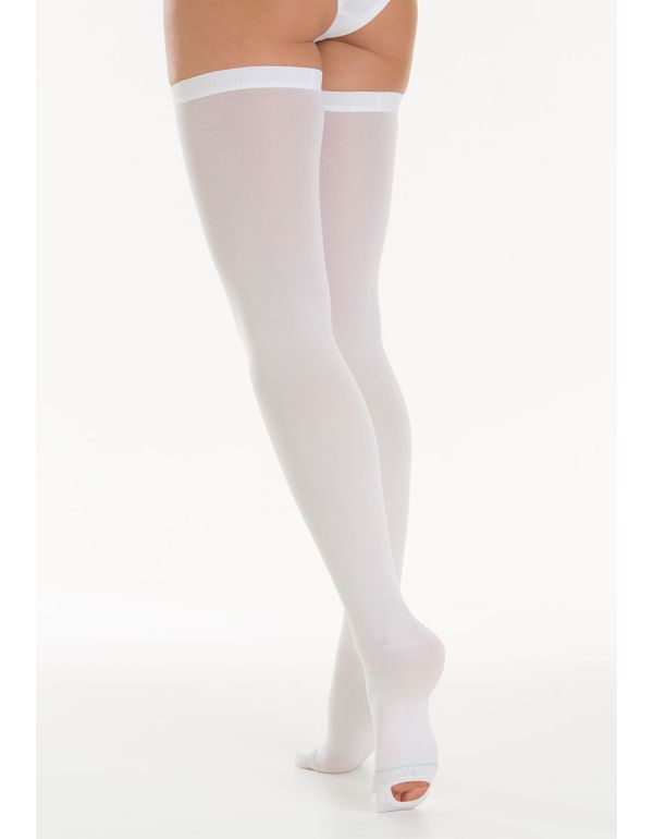 Ciorapi de susținere (lungi) cu orificiu de inspecție AE20 (18-23 mmHg)