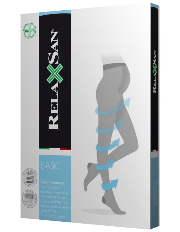 Colanti 140 Den cu banda elastica reglabila - grad mediu de compresie 18-22 mmHg