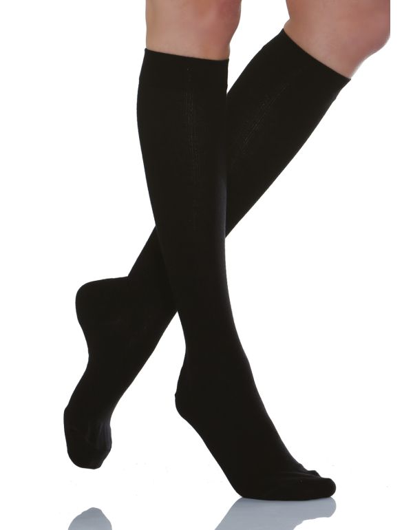 Șosete lungi compresie din bumbac 22-27 mmHg unisex