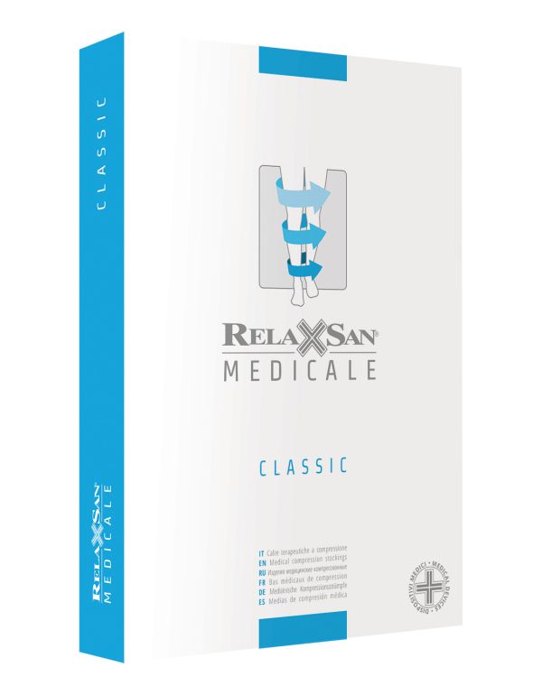 Genunchi comprimate medicale (scurte) cu vârf deschis - clasa 3 (34-46 mmHg)