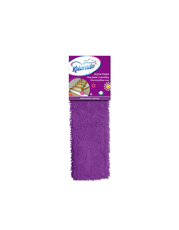 Mop plat Kolorado din microfibra Active Violet