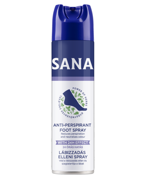 Spray anti-transpirant pentru picioare Sana