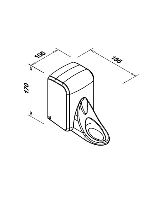 Dozator cot 0,5l POP