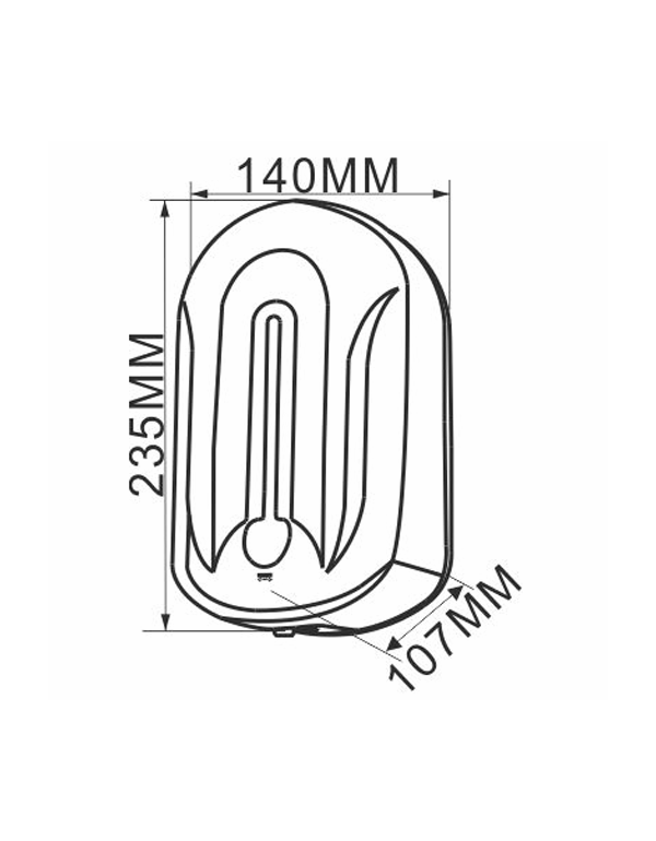 Dozator automat de sapun lichid si dezinfectanti 1,1l POP