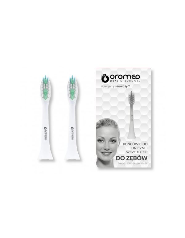 Cap pentru perie sonică Oro-brush alb