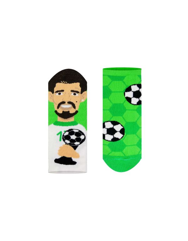 Șosete amuzante de fotbal - gleznă