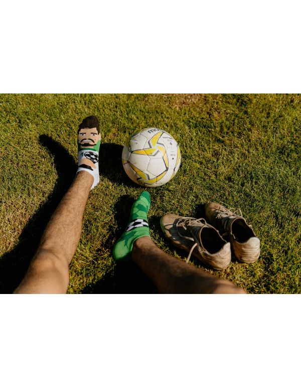 Șosete amuzante de fotbal - gleznă
