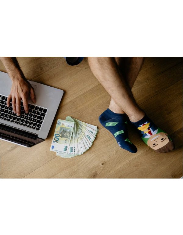 Șosete Happy Money maker - gleznă