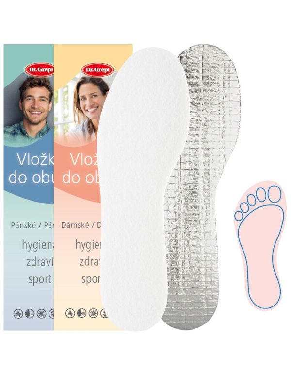Inserții de pantofi ALU-FOIL