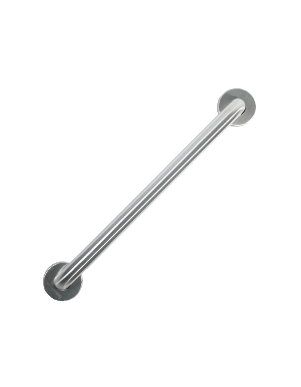 Balustrada dreapta 600 mm din otel inoxidabil, mat