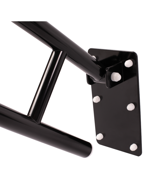 Balustradă pliabilă pentru persoanele cu dizabilități fizice 600 mm negru