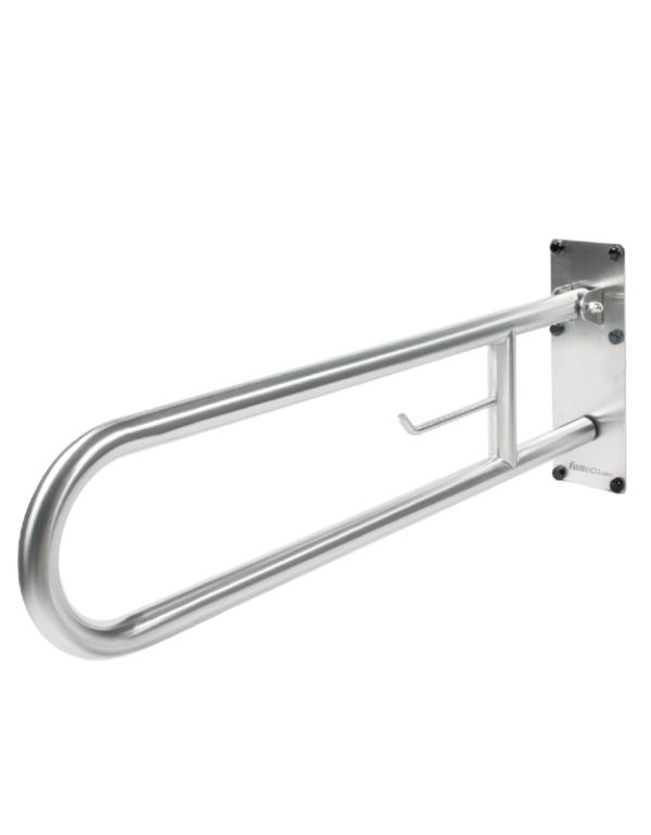 Mâner rabatabil 800 mm, oțel inoxidabil satinat