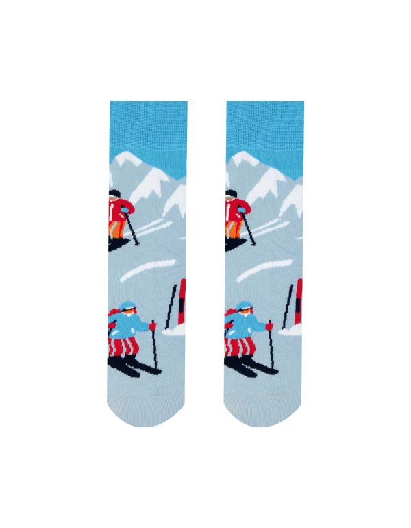 Șosete vesele Skier - Copii