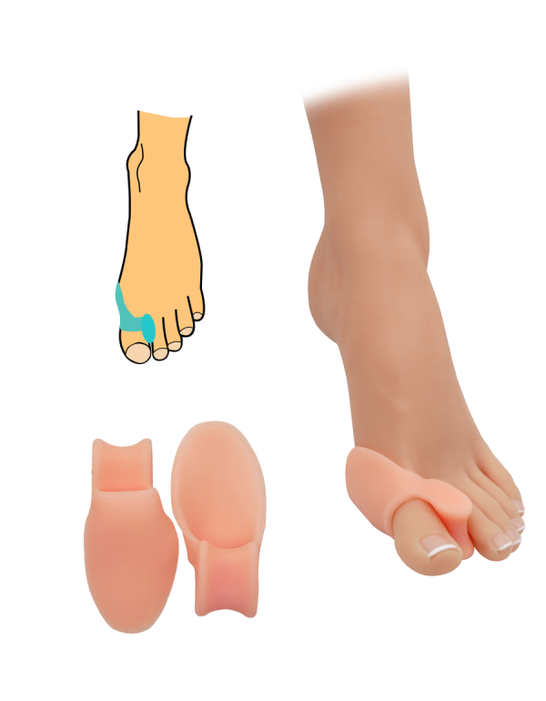 Protector si corector de hallux valgus - corp