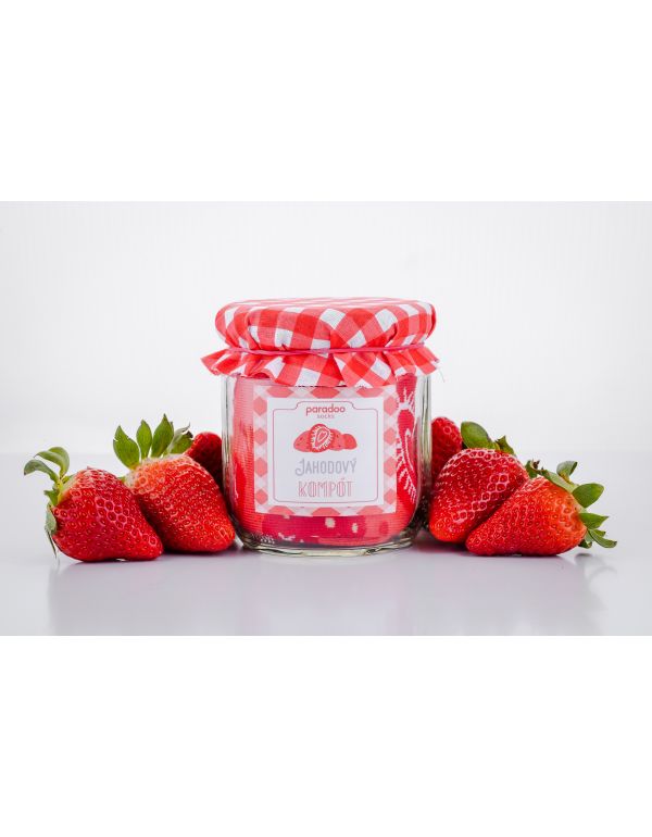 Pachet cadou de șosete Compot de căpșuni (1 pereche)