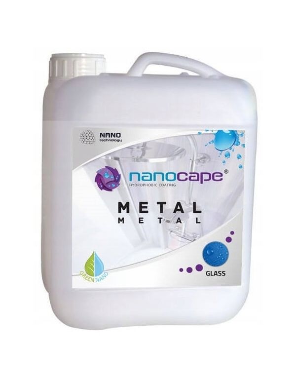 Nanotehnologie - Acoperire metalica hidrofoba, Nanocape® Metal 5l