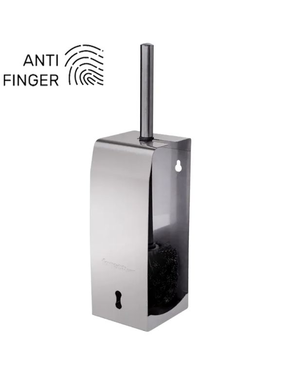 Perie de toaletă montată pe perete HIT Antifinger