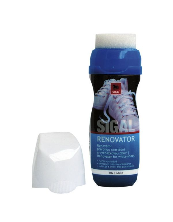 Sigal renovator pentru pantofi albi 75ml