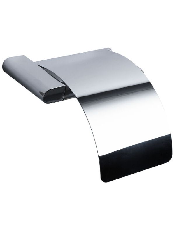 Suport hârtie igienică Sydney cu capac rabatabil, cromat