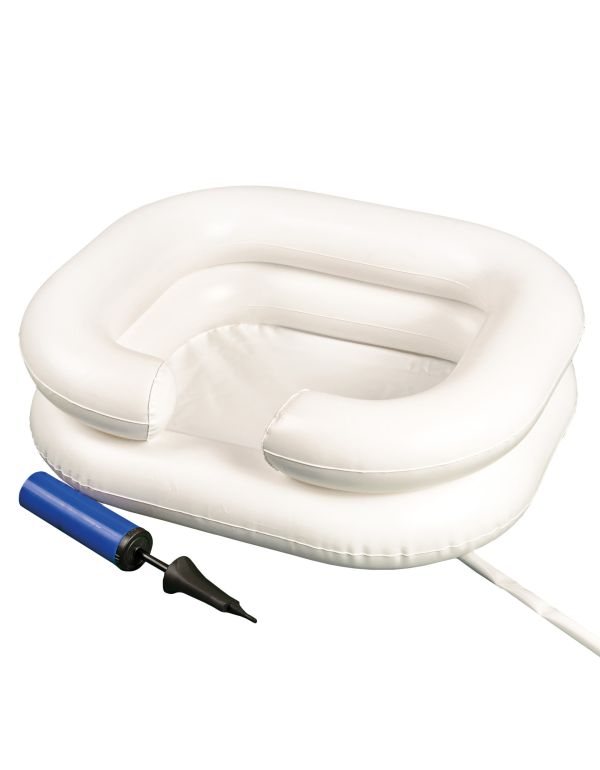 Bazin gonflabil pentru spălarea părului