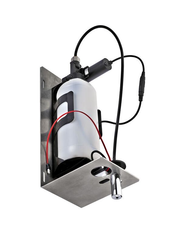 Dozator automat de săpun lichid și dezinfectant fără atingere, în spatele oglinzii, 1 l