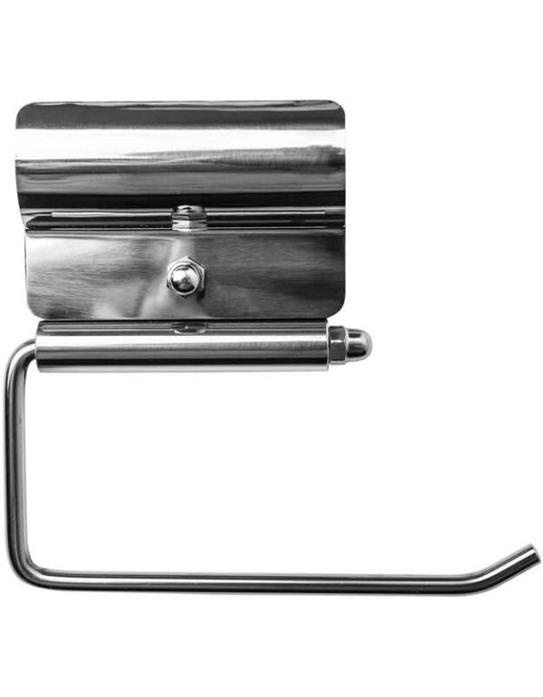 Suport hârtie igienică pentru persoane cu dizabilități, Ø 32, oțel inoxidabil lucios