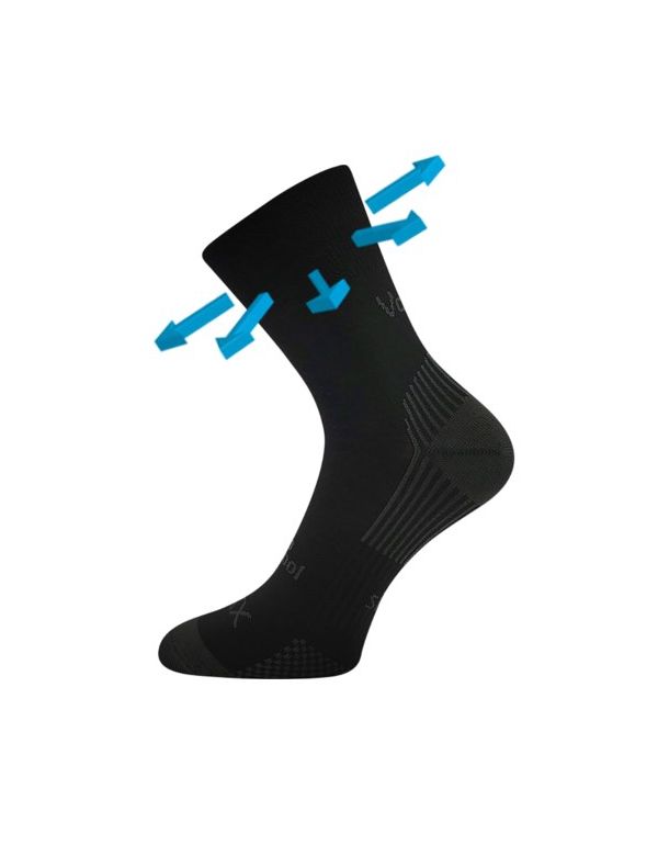 Șosete subțiri din merinos OPTIMUS cu ioni de argint