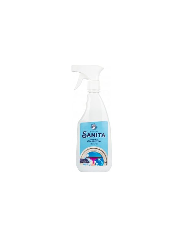 Soluție de curățat geamuri Sanita - 500ml