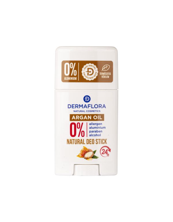 Deodorant Dermaflora 0% 50 ml cu ulei de argan