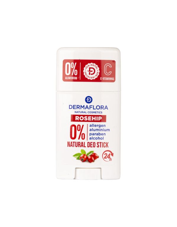 Deodorant Dermaflora 0% 50 ml cu măceșe
