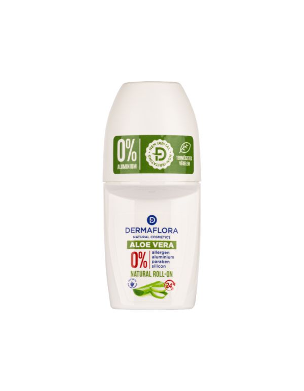 Deodorant roll-on Dermaflora 0% aloe vera 50 ml