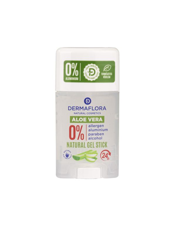 Deodorant gel Dermaflora 0% 50 ml cu aloe vera