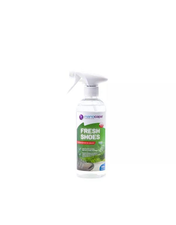Nanotehnologie - Neutralizator de mirosuri pentru încălțăminte, Nanocape® Fresh Shoes 500 ml