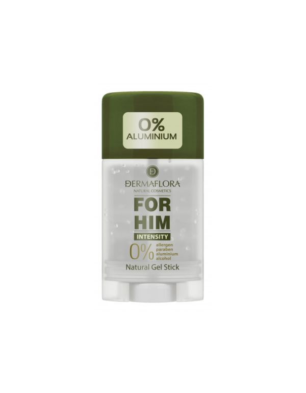 Deodorant gel Dermaflora 0% pentru bărbați 50 ml Intensity