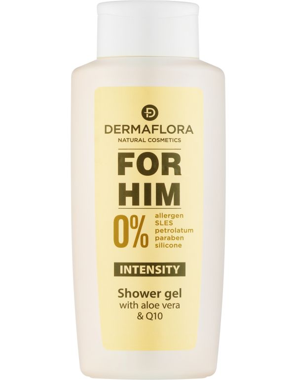 Gel de duș Dermaflora 0% pentru bărbați 500 ml Intensity