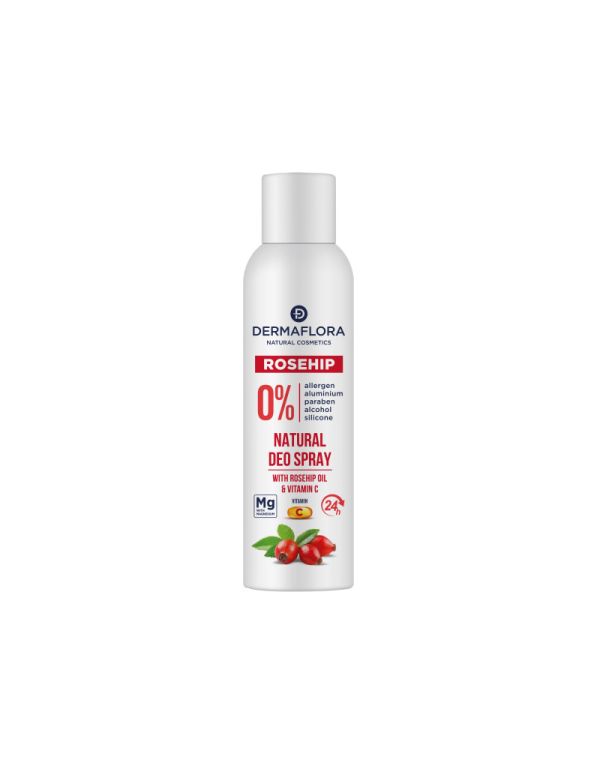 Deodorant spray Dermaflora 0% 150ml cu extract de arrowroot
