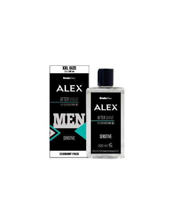 Loțiune de după ras Alex 200 ml XXL sensibilă