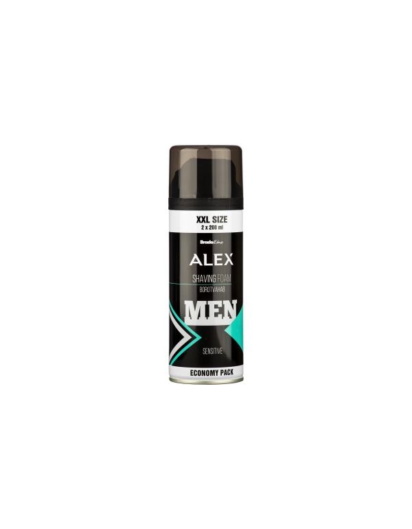 Spumă de ras Alex 400 ml XXL sensibilă
