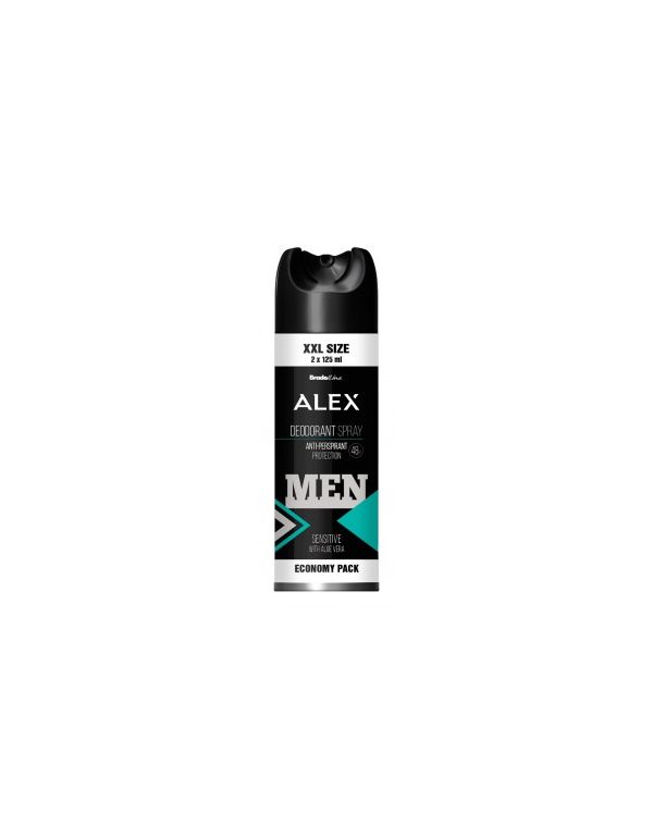 Deodorant spray Alex 250ml XXL sensibil
