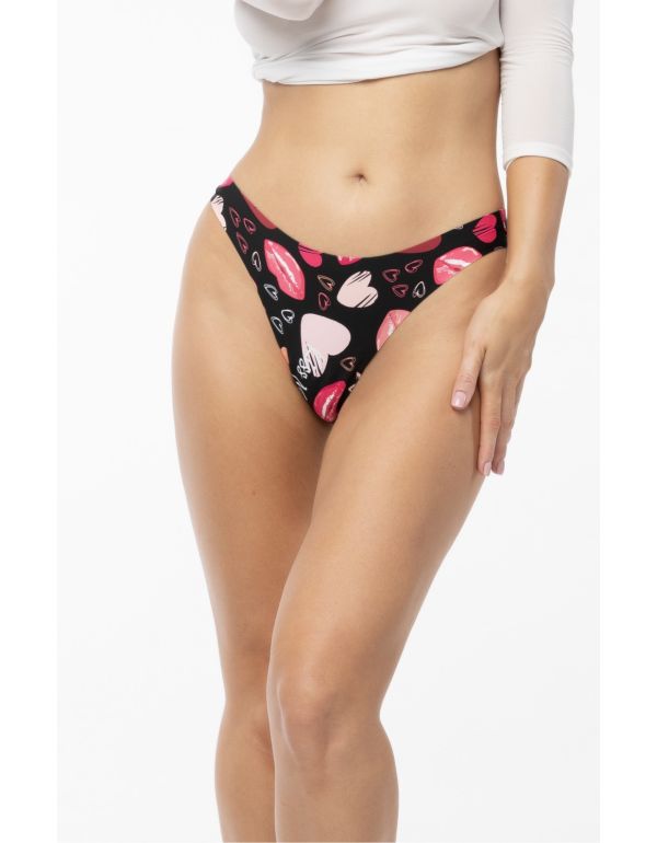 Chiloți fără cusături KISS ME - string simplu