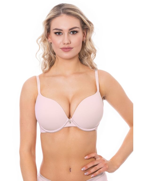 Sutien push-up cu aspect clasic