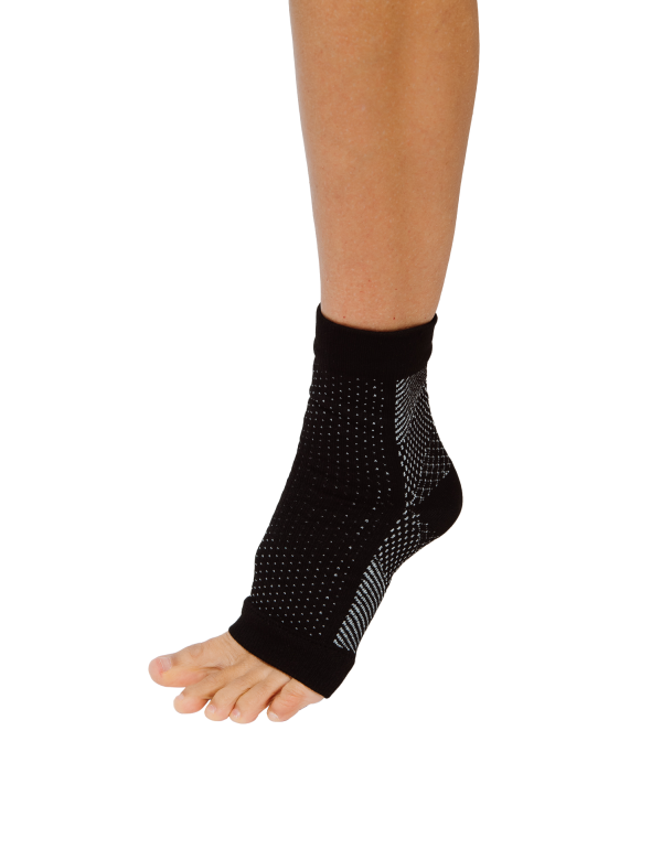 Bandaj compresiv pentru glezne cu degetul deschis