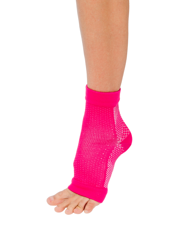 Bandaj compresiv pentru glezne cu degetul deschis