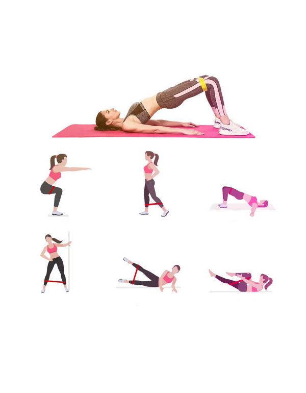 Set de 5 benzi de exerciții