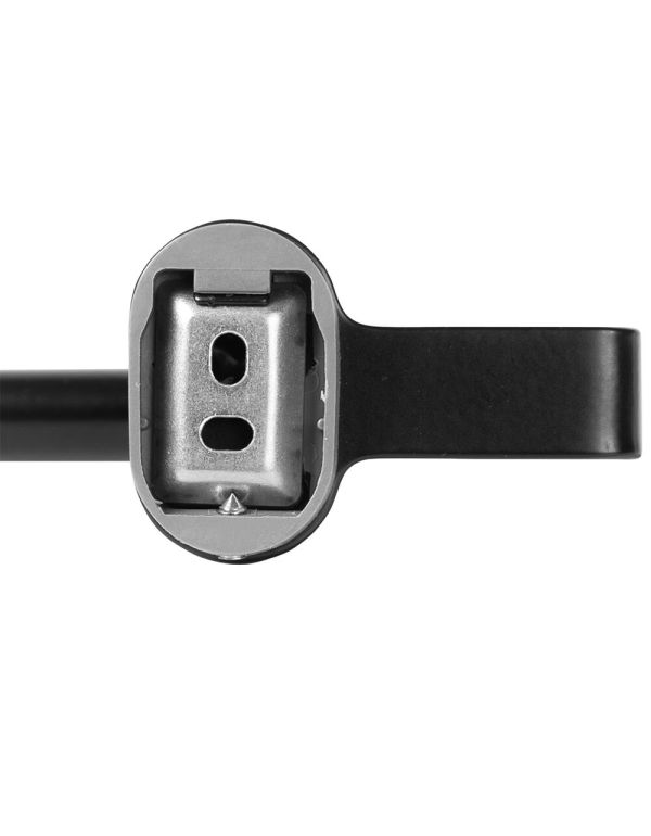 Suport negru pentru hârtie igienică