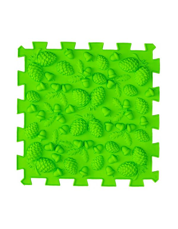 Saltea ortopedică de masaj Puzzle „Mix” 10 elemente