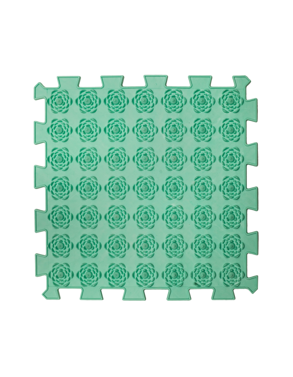 Saltea de masaj Puzzle Mix Pastel 6 elemente